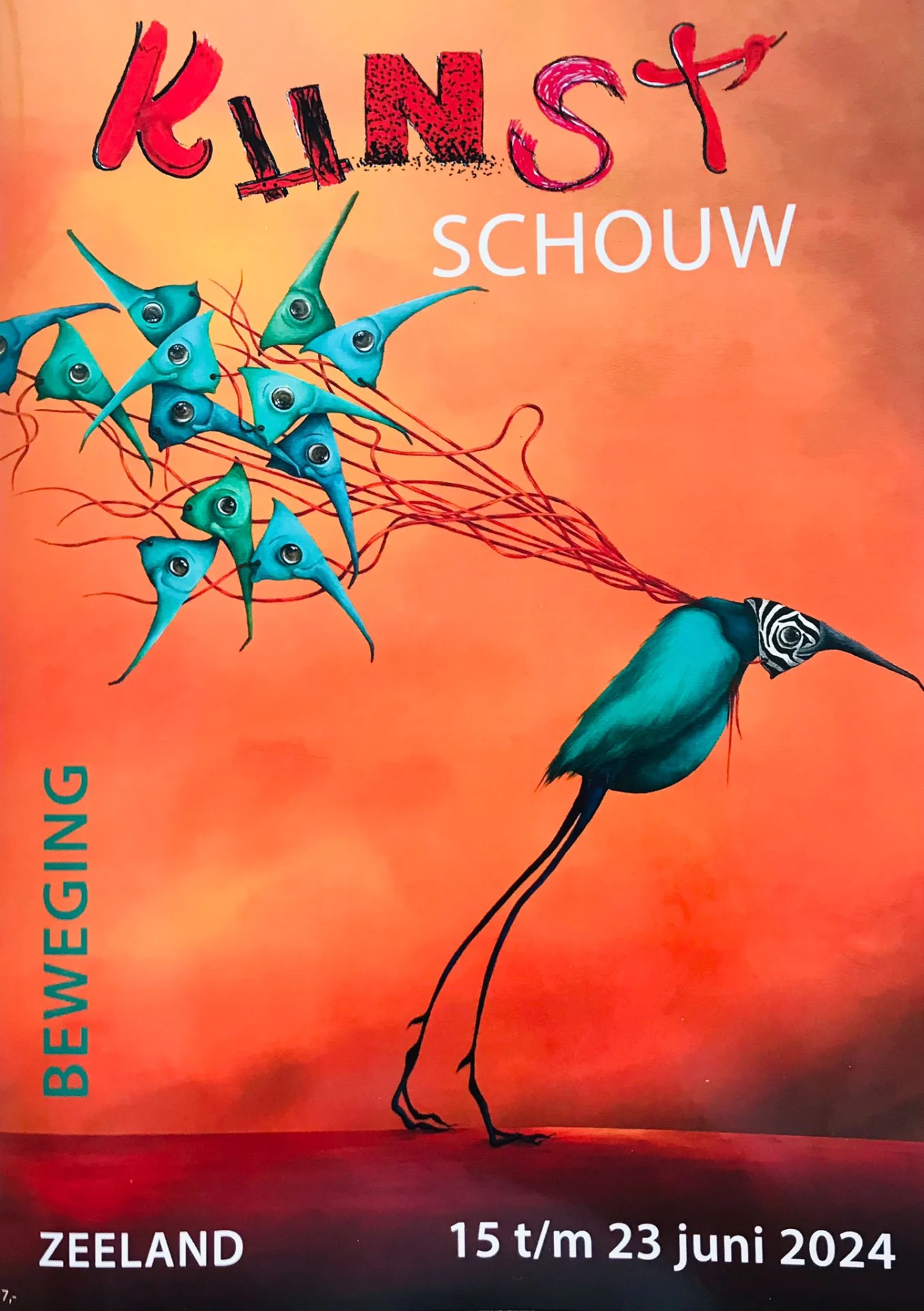 Cover Kunstschouw 2024 – Beweging